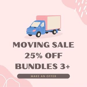 MOVING SALE!